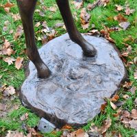 Close up of base and legs for stability 