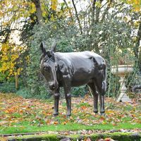 Donkey Garden Sculpture 