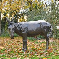 Donkey Garden Sculpture in full