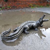 Baby Alligator Sculpture 