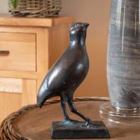 Aged Bronze Partridge Ornament