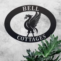 Wall Mounted Oval House Name Sign 