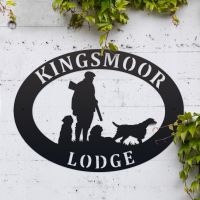 Game Season "3 Korthals Griffon" House Sign  Game Season "3 Korthals Griffon" House Sign