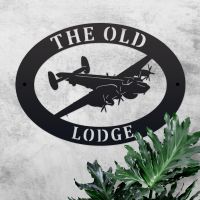 Shackleton Aircraft House Name Sign Personalised 