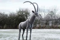 East African “Sable Antelope” Sculpture 