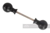 "Bulmhill Court" Black Iron Door Knob "Bulmhill Court" Black Iron Door Knob