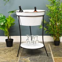 Free Standing Wine & Ice Cooler in Situ in the House Free Standing Wine & Ice Cooler in Situ in the House