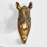 Front view of Rhino Wall Hook  Front view of Rhino Wall Hook