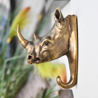 Side Profile of Rhino Wall Hook  Side Profile of Rhino Wall Hook