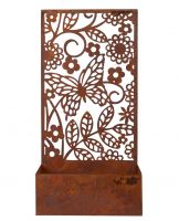 Rustic Butterfly Wall Mounted Garden Planter