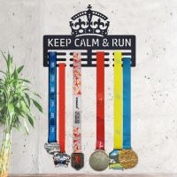 Keep Calm and Run Sports Medal Hangers