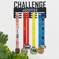 Challenge Accepted Medal Hangers Challenge Accepted Medal Hangers
