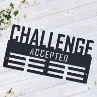 Challenge Accepted Sports Medal Hanger Challenge Accepted Sports Medal Hanger