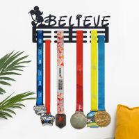 Sports Medal Hanger Believe Mounted