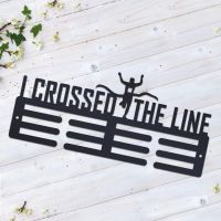 I Crossed the Line Sports Medal Hanger 