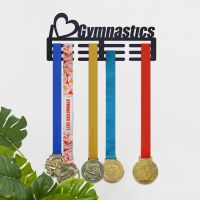 I Heart Gymnastics Medal Hanger 