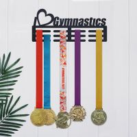 I Heart Gymnastics Sports Medal Hanger 