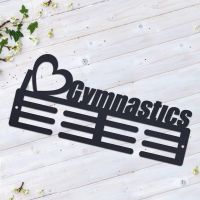 I Heart Gymnastics Medal Hanger for Wall 
