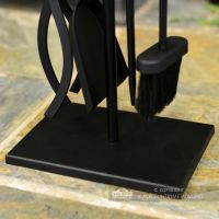 Close-up of the Rectangular Base on the Hook End Companion Set