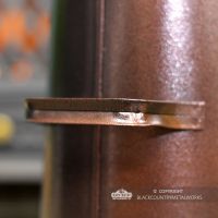 View of the Handles on the coal hod