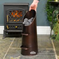 Sleek Copper Bronze Finish Hod to Scale