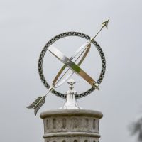 Polished Chrome "Almwick Manor" Armillary - 37cm Polished Chrome "Almwick Manor" Armillary - 37cm