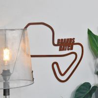 Rustic Finish on Brands Hatch Race Track Rustic Finish on Brands Hatch Race Track