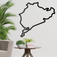 Nürburgring Motor Race Track Wall Art 