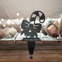 Candy Cane Stocking Holder in Situ