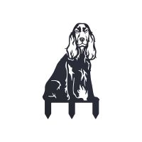 Black Cocker Spaniel Silhouette 