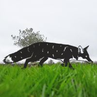 Black Fox Silhouette  Black Fox Silhouette