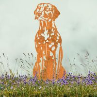 Silhouette of Dalmatian in Rustic Form 