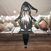 Long Bearded Gonk with Stocking Holder  Long Bearded Gonk with Stocking Holder