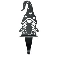 Black Gonk with Heart Hat Stocking Holder  Black Gonk with Heart Hat Stocking Holder