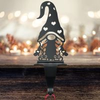 Stocking Holder with Heart Hat on Gonk  Stocking Holder with Heart Hat on Gonk