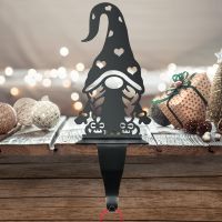 Gonk with Heart Hat Stocking Holder in Situ  Gonk with Heart Hat Stocking Holder in Situ