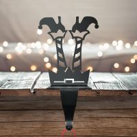 "Jolly Holly" Elf Stocking Holder in Situ 