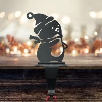 Penguin on Skis Stocking Holder  Penguin on Skis Stocking Holder