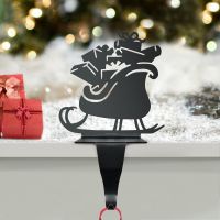Stocking Holder with Sleigh & Presents 