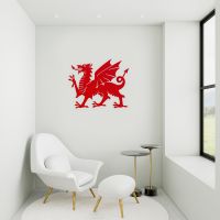 Welsh Dragon Wall Art in Situ in a Modern Sitting Room Welsh Dragon Wall Art in Situ in a Modern Sitting Room