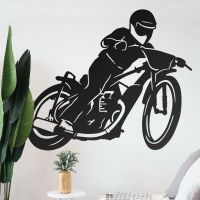 Black "Speedway" Wall Art 