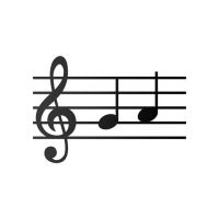 Musical Notes Steel Wall Art in Black Musical Notes Steel Wall Art in Black