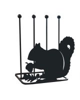 Steel "Squirrel & Acorn" Double Boot Holder Design
