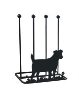 Steel "Jack Russell Terrier" Welly Boot Rack Design