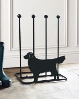 Steel "Golden Retriever" Welly Boot Rack Interior