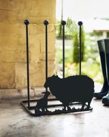 Steel "Mother Sheep & Lamb" Welly Boot Rack