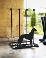Steel "Greyhound" Welly Boot Holder Outdoors