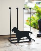 Steel "Cocker Spaniel" Double Welly Rack Steel "Cocker Spaniel" Double Welly Rack