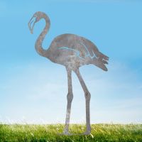 Flamingo Sheet Steel Silhouette in Natural Steel Finish