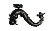 "Hecate" Serpent Black Iron Door Knocker "Hecate" Serpent Black Iron Door Knocker